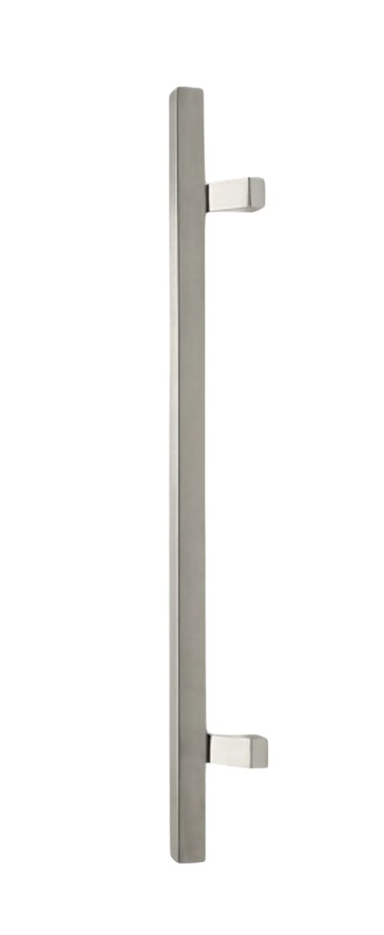 72 inch or 48 inch square stainless steel pull bar