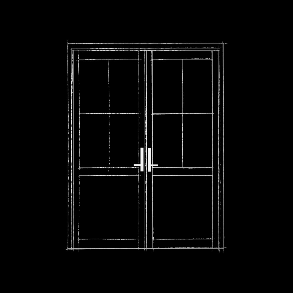 Double Rail & Stile Doors